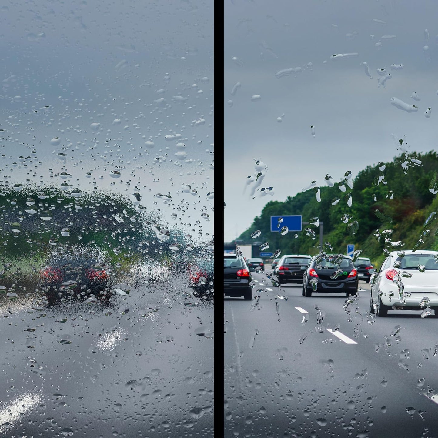 Rain-X Lave-Glace Anti-Pluie – Technologie Hydrophobe pour Visibilité Optimale – Protection Antigel Jusqu’à -20°C – Formule sans Méthanol – 5L