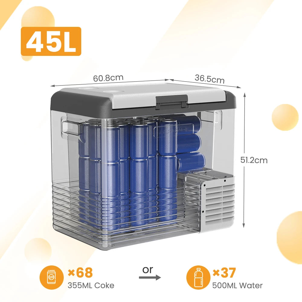 Glacière Réfrigérateur à Compresseur Alpicool CL 12/24 V – 28 à 45 L