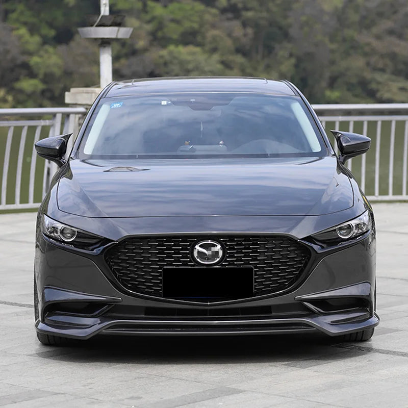 Contour de calandre noir brillant style racing – Mazda 3 Berline BP – photo 6