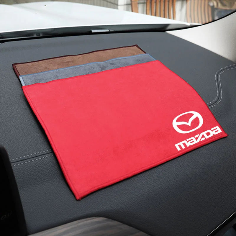 Suede Microfiber Cloth – Mazda Edition