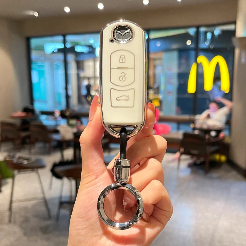 TPU Key Case Cover - Mazda Edition
