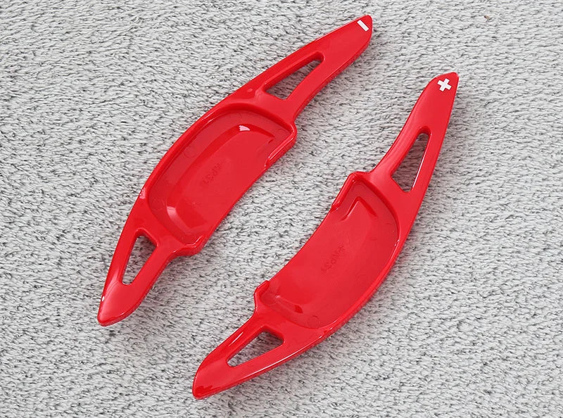 ABS steering wheel paddle extensions