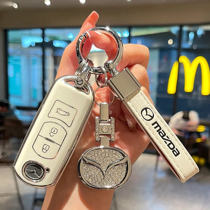TPU Key Case Cover - Mazda Edition