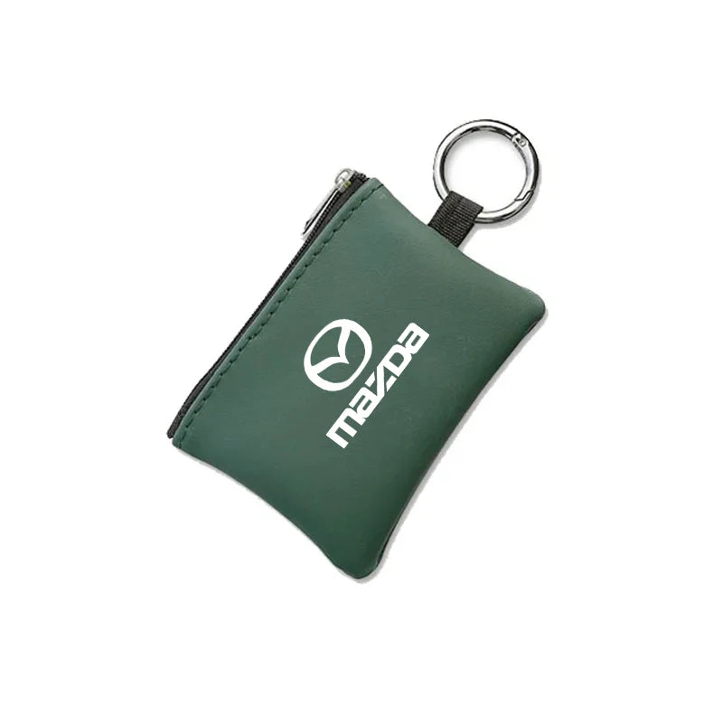Compact leatherette key fob case – Mazda Edition