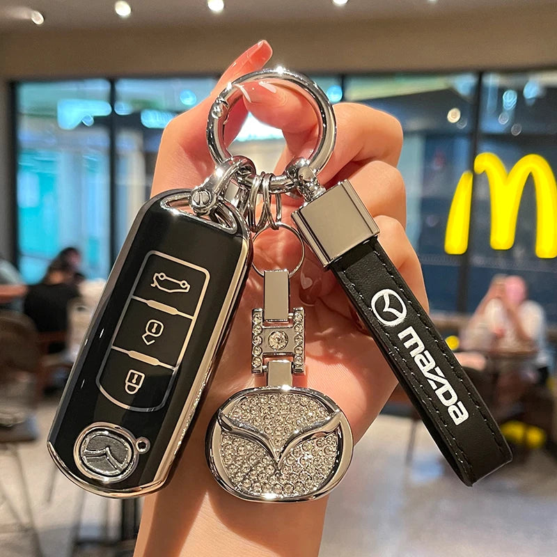 TPU Key Case Cover - Mazda Edition