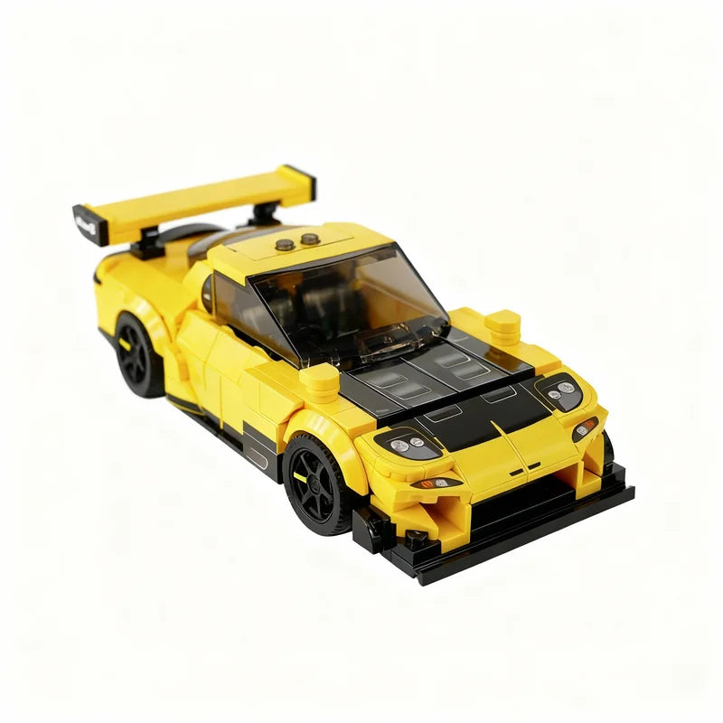 Mazda RX-7 FD Style Racing en Briques – Kit 307 Pièces