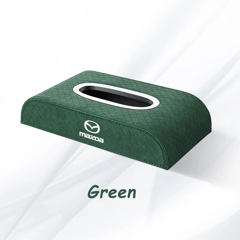 Boîte à Mouchoirs en Cuir Premium - Mazda