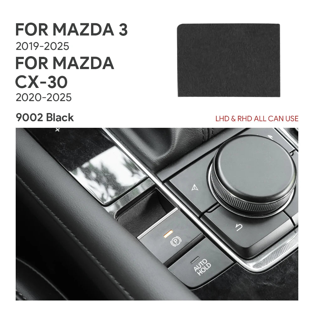 Suede electronic brake lining protection