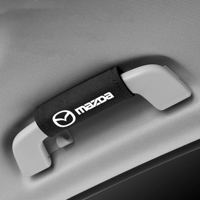 Suede Ceiling Handle Protectors – Mazda Edition