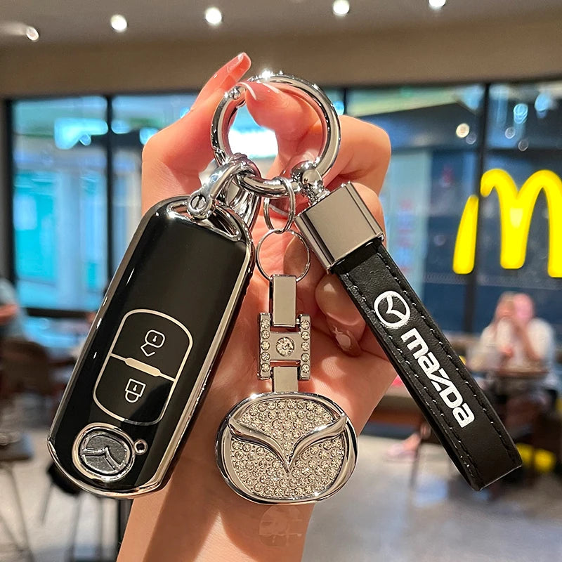 TPU Key Case Cover - Mazda Edition