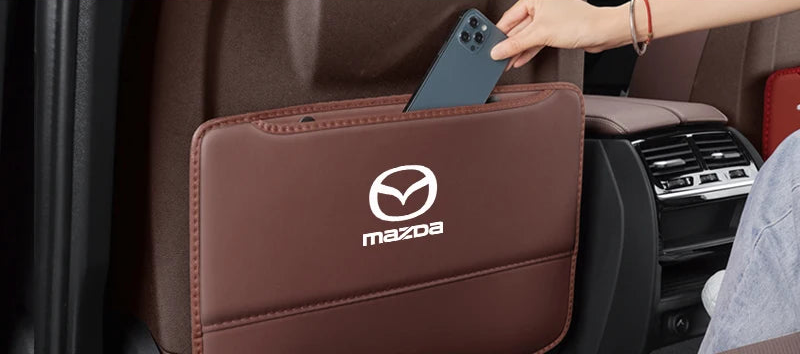 Seatback kick protection with storage - Mazda Edition