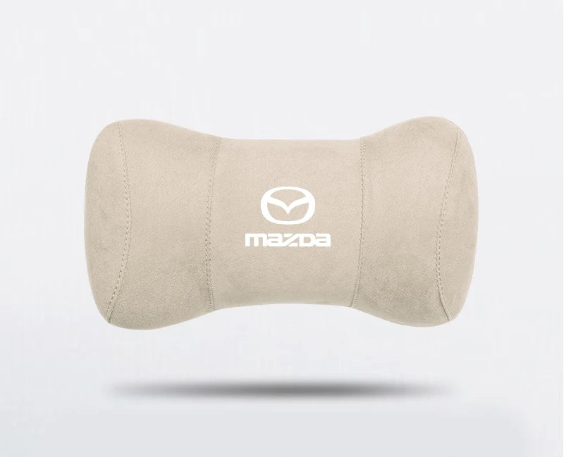 Suede Headrest Cushion – Mazda Edition