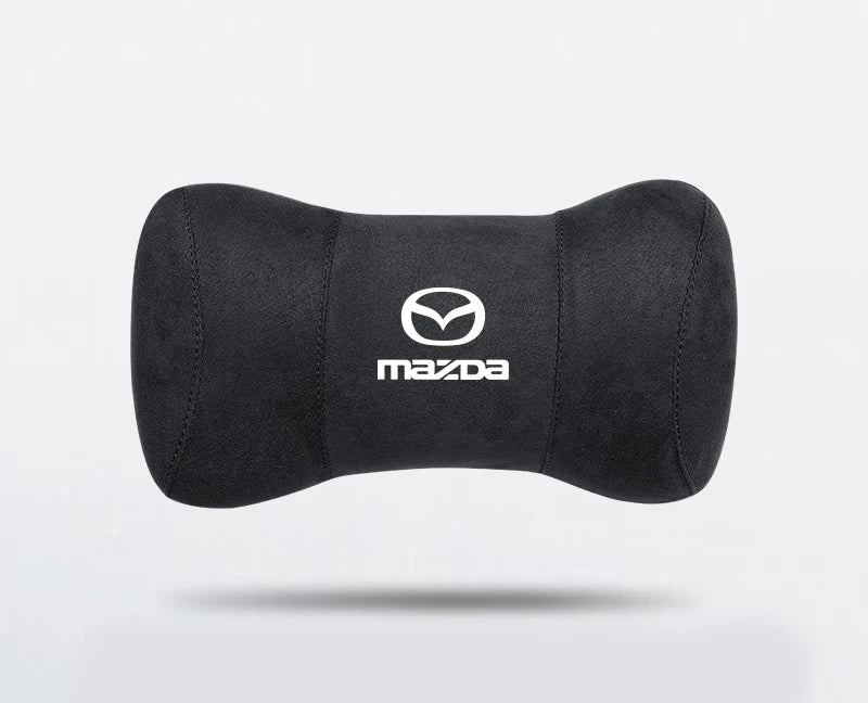 Suede Headrest Cushion – Mazda Edition