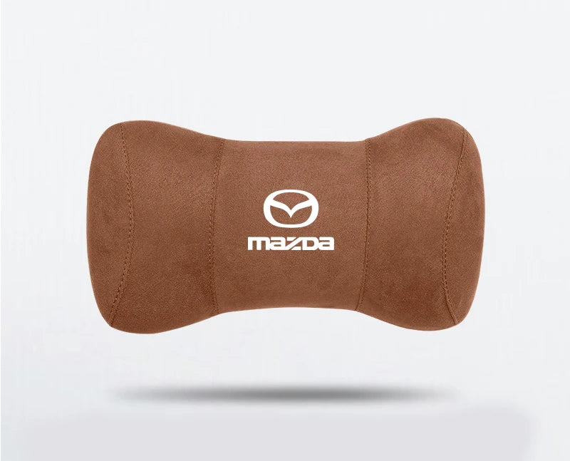 Suede Headrest Cushion – Mazda Edition