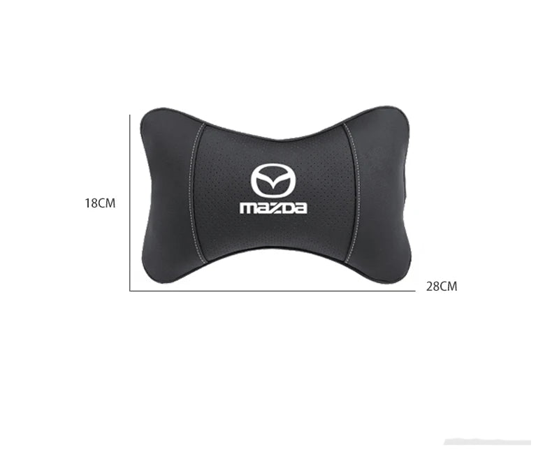 Leatherette Neck Rest Cushion – Mazda Edition