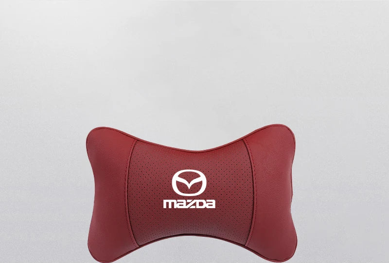 Leatherette Neck Rest Cushion – Mazda Edition