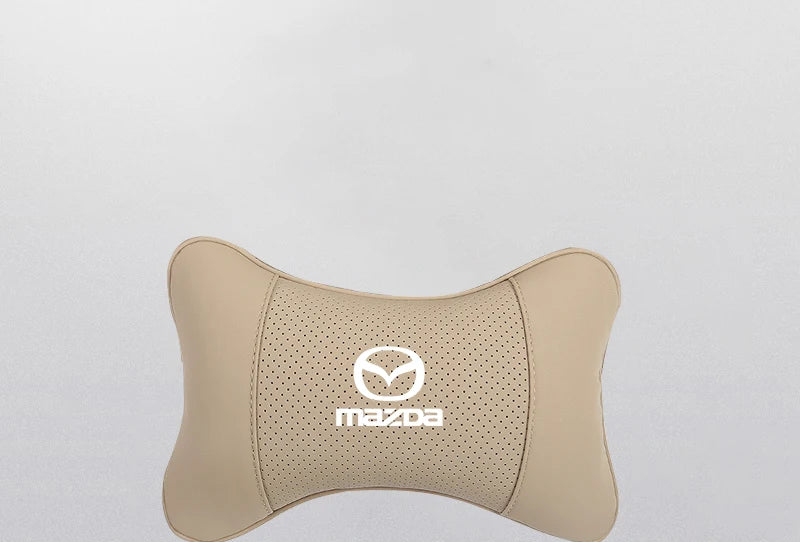 Leatherette Neck Rest Cushion – Mazda Edition