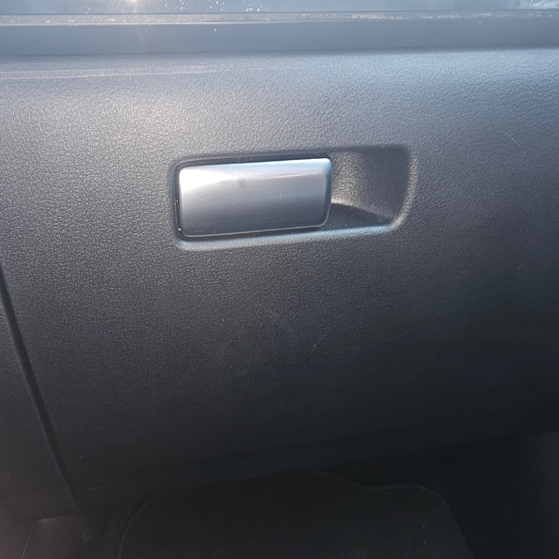 Glove box handle cover