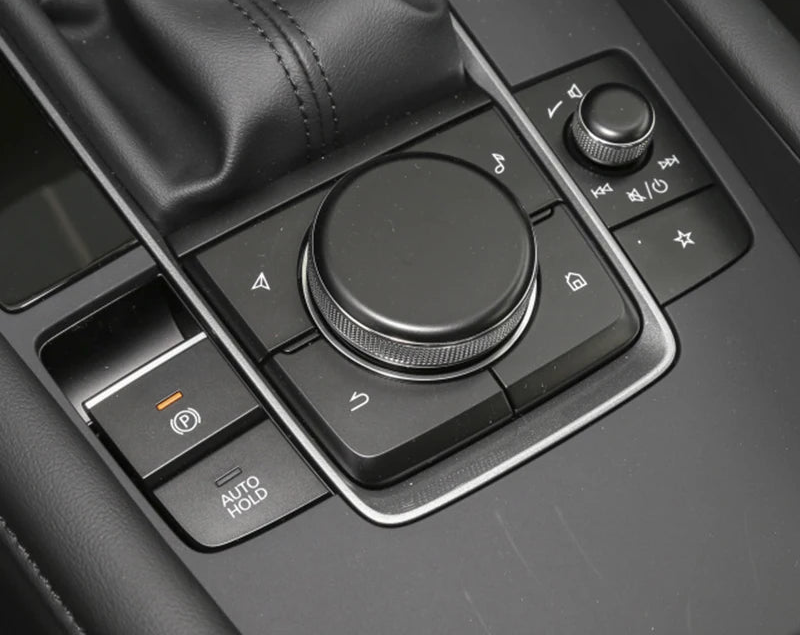 Decorative cover for Auto-Hold / handbrake and Start engine buttons