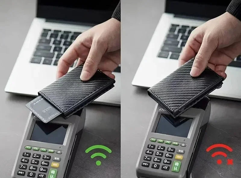 Leatherette RFID Card Holder - Mazda Edition