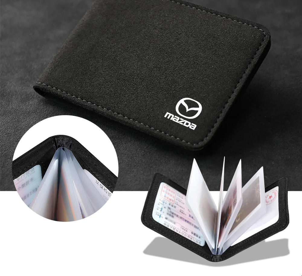 Card holder for registration card, license, badge - Mazda Edition