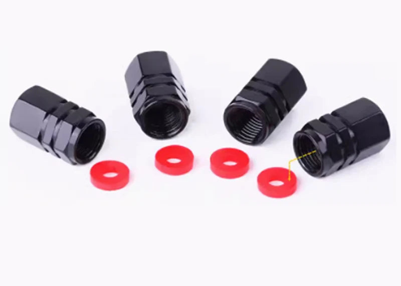 Colored metal valve caps - Mazda Edition