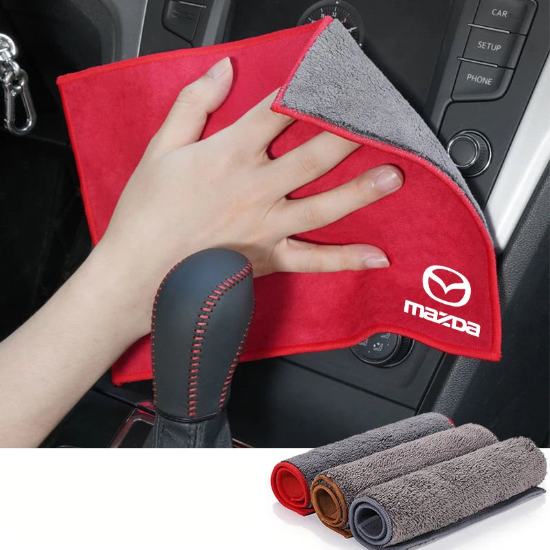 Suede Microfiber Cloth – Mazda Edition