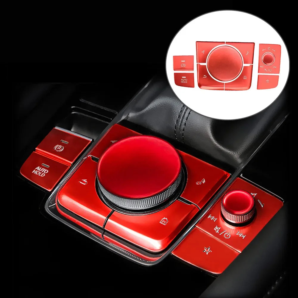 Aluminum multimedia button covers