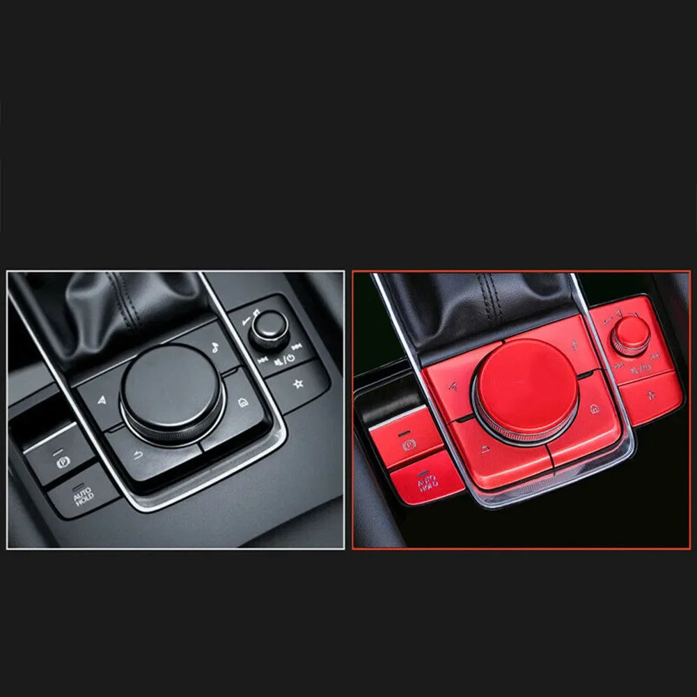 Aluminum multimedia button covers