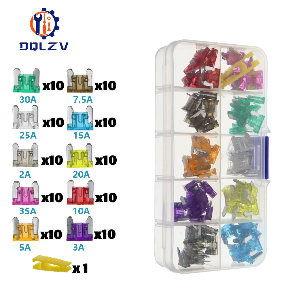 Coffret de fusibles à lame de 5 à 40 A – Micro
