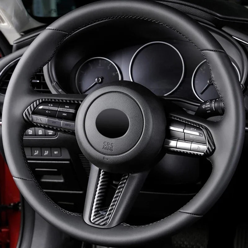 Decorative ring for steering wheel