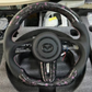 Volant custom sur mesure en fibre de carbone avec affichage LED – Mazda
