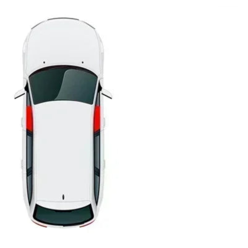 Custom-made magnetic sunshades – Blackout curtains for front, rear &amp; windshield windows