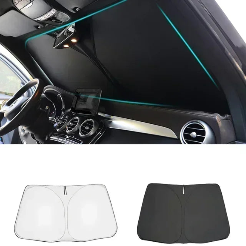 Custom-made magnetic sunshades – Blackout curtains for front, rear &amp; windshield windows