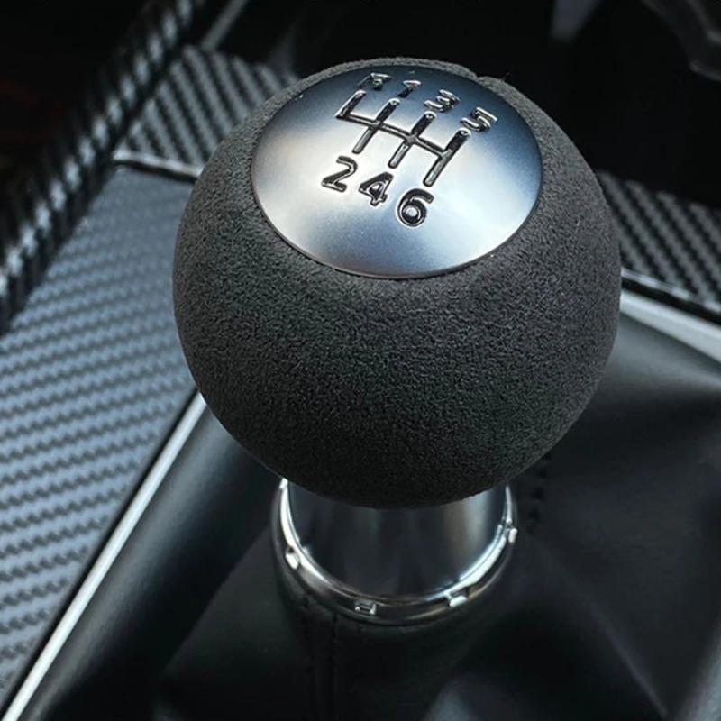 6 Speed ​​Suede Gear Knob