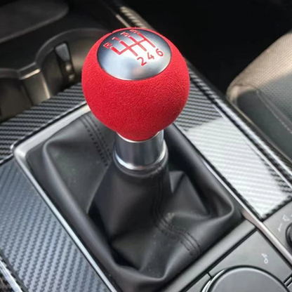 6 Speed ​​Suede Gear Knob