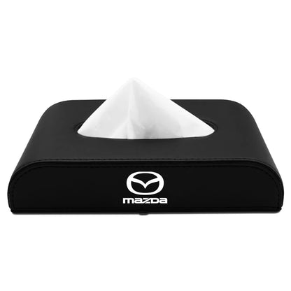 Boîte à mouchoirs accoudoir rouge Mazda édition intérieur compatible CX-30 CX-5 - Mazdrive