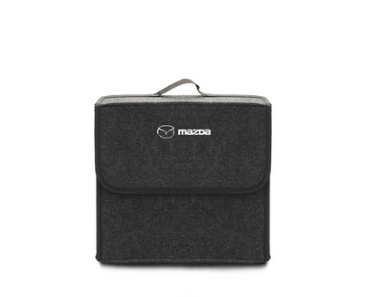 Boîte rangement pliable coffre noir gris bords Mazda édition compacte multi-usage - Mazdrive