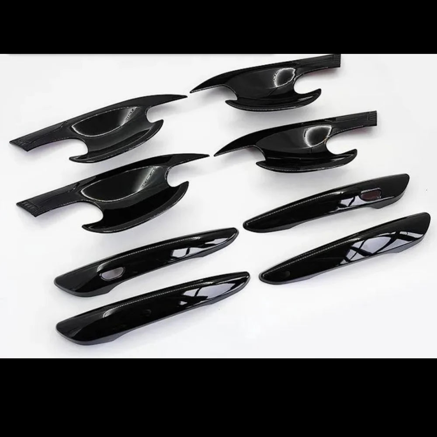 Coques protection poignées porte anti-rayures noir Mazda 3 CX-30 2019-2026 4 pièces - Mazdrive