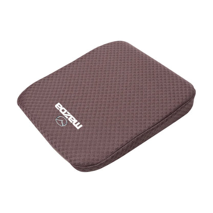 Coussin siège confort mousse mémoire forme rouge logo Mazda tous modèles anti-fatigue - Mazdrive