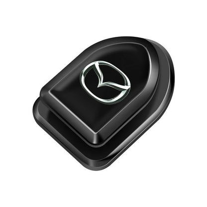 Crochet siège multifonction noir logo Mazda appuie-tête sac courses tous modèles - Mazdrive