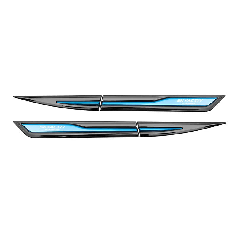 Emblèmes garde-boue latéraux Skyactiv protection style Mazda 3 CX-30 CX-5 paire - Mazdrive