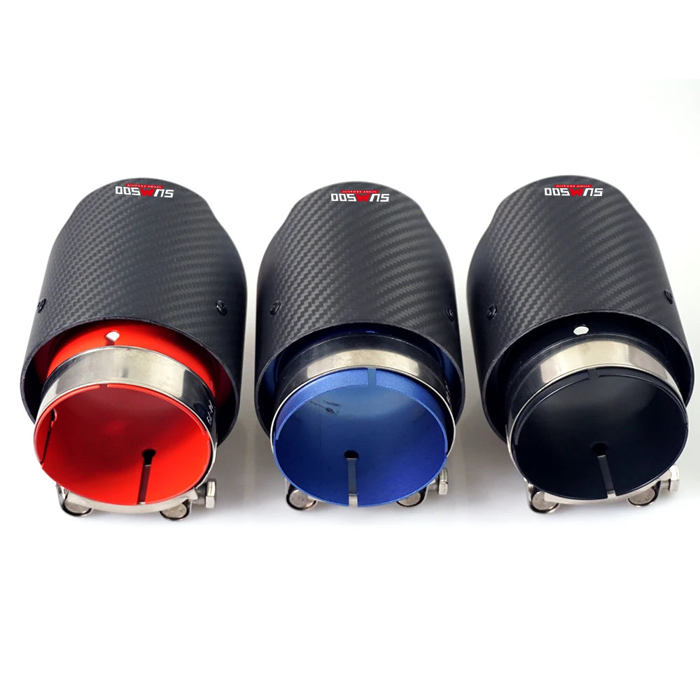 1 Piece Carbon Exhaust Tips for Mazda CX-5 cx-4 cx-3 Mazda Axela Mazda ATENZA Pipe Modified Decorative Tailtip