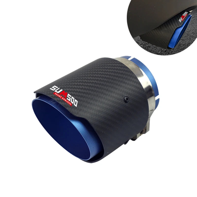 1 Piece Carbon Exhaust Tips for Mazda CX-5 cx-4 cx-3 Mazda Axela Mazda ATENZA Pipe Modified Decorative Tailtip