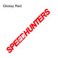 Various Sizes Speed ​​Hunters Graphics Car Vinyl Stickers Waterproof Racing Body Truck Bumper Rear Window Decal Tuning Accessories