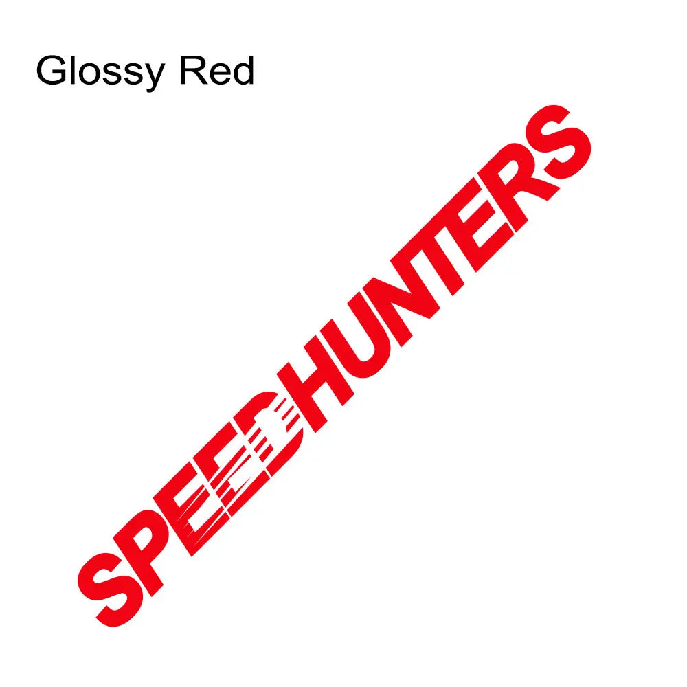 Various Sizes Speed ​​Hunters Graphics Car Vinyl Stickers Waterproof Racing Body Truck Bumper Rear Window Decal Tuning Accessories
