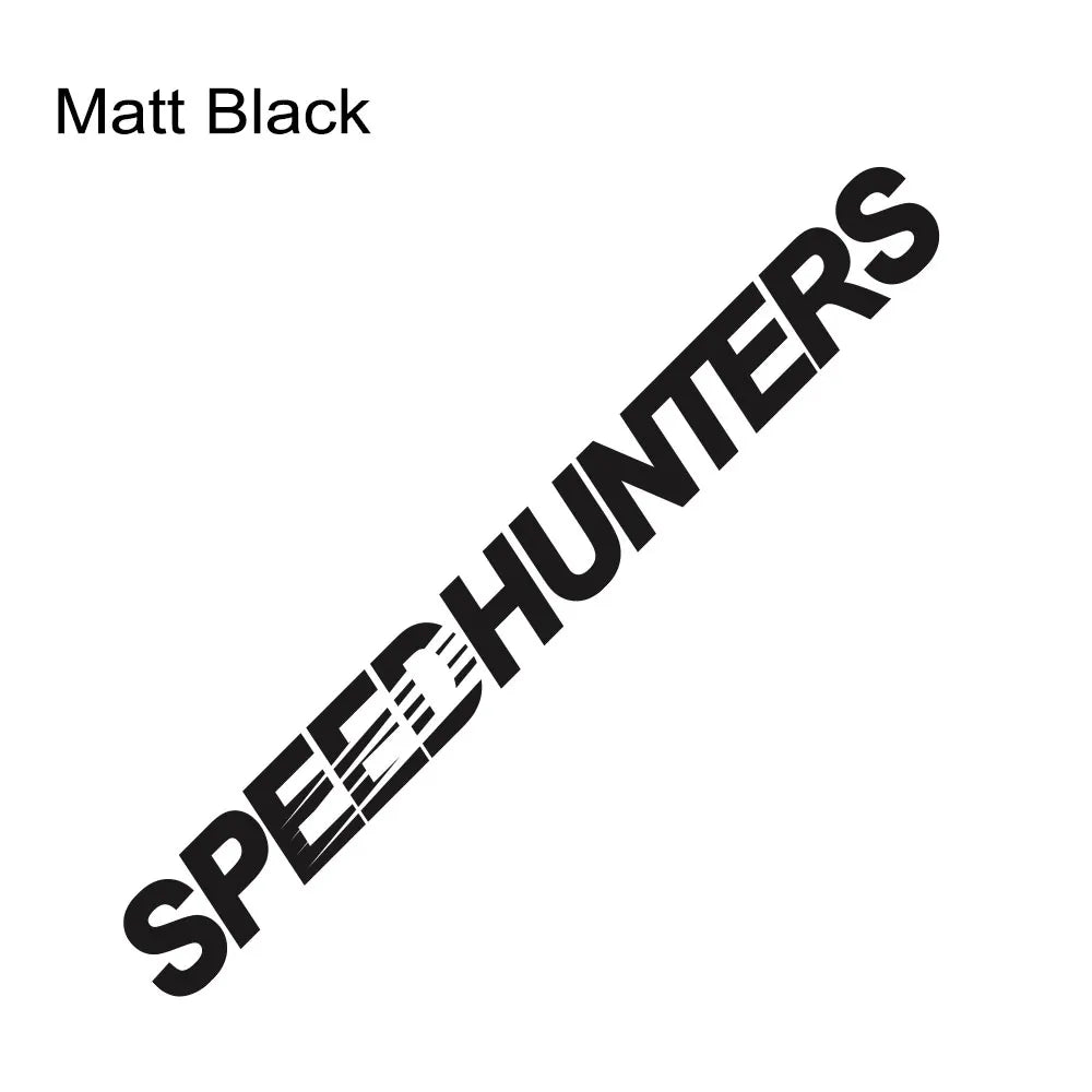Various Sizes Speed ​​Hunters Graphics Car Vinyl Stickers Waterproof Racing Body Truck Bumper Rear Window Decal Tuning Accessories
