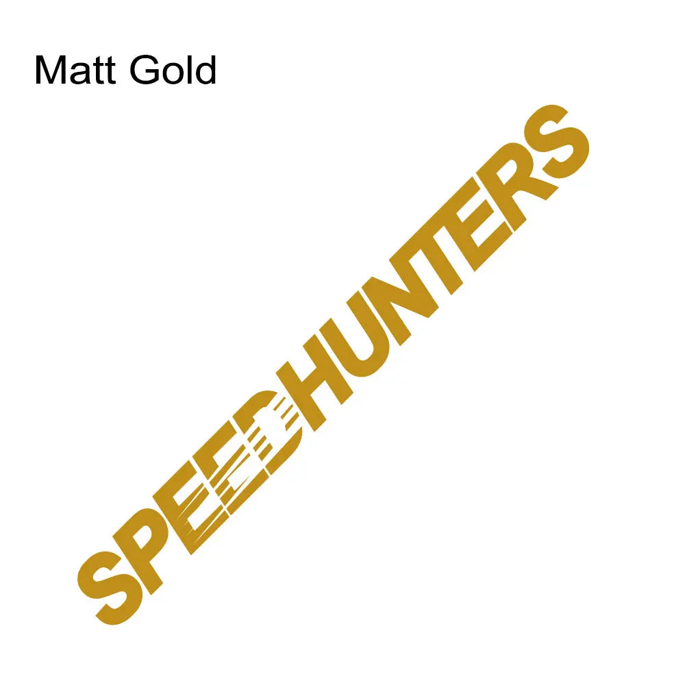 Various Sizes Speed ​​Hunters Graphics Car Vinyl Stickers Waterproof Racing Body Truck Bumper Rear Window Decal Tuning Accessories