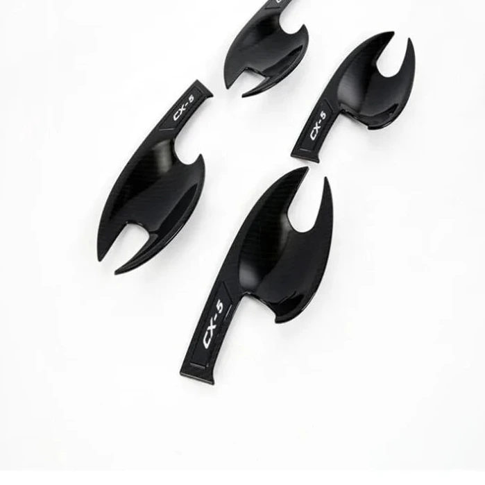 Coquilles de poignée de porte avec découpe capteur pour Mazda CX-5