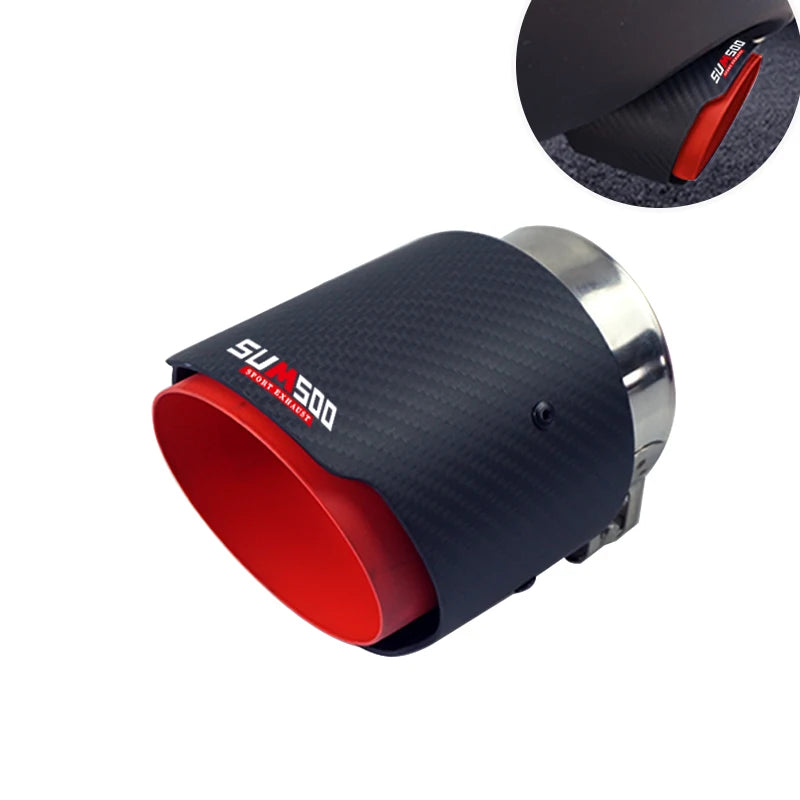 1 Piece Carbon Exhaust Tips for Mazda CX-5 cx-4 cx-3 Mazda Axela Mazda ATENZA Pipe Modified Decorative Tailtip